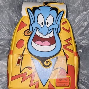 Loungefly Disney Genie Backpack - Yellow and Blue